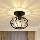 GobekUsa Iron Round Crystal Ceiling Chandelier for Modern Indoor Lighting