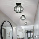 GobekUsa Iron Round Crystal Ceiling Chandelier for Modern Indoor Lighting