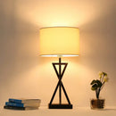 GobekUsa Iron Table Lamp: Nordic Style for Living Room, Bedroom, Hotel Decor