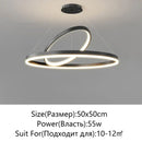 GobekUsa Irregular Ceiling Chandelier for Living Room Bedroom Study Room