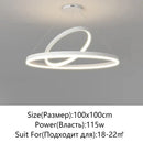 GobekUsa Irregular Ceiling Chandelier for Living Room Bedroom Study Room