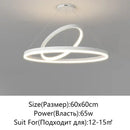GobekUsa Irregular Ceiling Chandelier for Living Room Bedroom Study Room