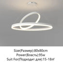 GobekUsa Irregular Ceiling Chandelier for Living Room Bedroom Study Room