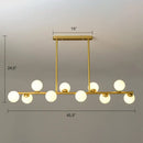 GobekUsa Modo Island Ceiling Light - Elegant Hanging Pendant Light for Dining Room