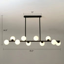 GobekUsa Modo Island Ceiling Light - Elegant Hanging Pendant Light for Dining Room