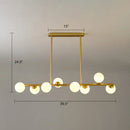GobekUsa Modo Island Ceiling Light - Elegant Hanging Pendant Light for Dining Room