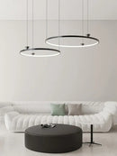 GobekUsa Italian Style Annular Pendant Lamp for Living Room, Dining Room, Bedroom