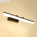 GobekUsa Modern Acrylic LED Bar Light in Warm/White - 23.5"/27.5" Straight Wall Mount