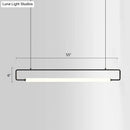 GobekUsa Modern Metal LED Ceiling Pendant Light for Dining Table and Island