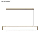 GobekUsa Modern Metal LED Ceiling Pendant Light for Dining Table and Island