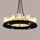 GobekUsa Glass LED Chandelier - Stylish Lighting for Home Decor & Dining Room