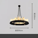 GobekUsa Glass LED Chandelier - Stylish Lighting for Home Decor & Dining Room