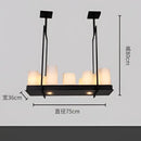 GobekUsa Glass LED Chandelier - Stylish Lighting for Home Decor & Dining Room