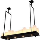GobekUsa Glass LED Chandelier - Stylish Lighting for Home Decor & Dining Room