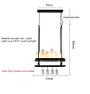 GobekUsa Glass LED Chandelier - Stylish Lighting for Home Decor & Dining Room