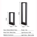 GobekUsa 10W LED Garden Light IP65 Waterproof Modern Aluminum Lawn Lamp