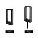 GobekUsa 10W LED Garden Light IP65 Waterproof Modern Aluminum Lawn Lamp