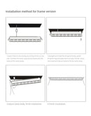 GobekUsa 15W/24W LED Grille Downlight: Anti-glare Embedded Spot Light for Office Home Shop Decor