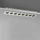 GobekUsa 15W/24W LED Grille Downlight: Anti-glare Embedded Spot Light for Office Home Shop Decor