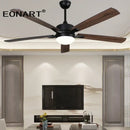 GobekUsa 76" LED Modern Indoor Ceiling Fan with Remote Control