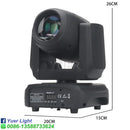 GobekUsa 100W Mini Beam RGBW 4in1 LED Moving Head Light - DMX Control Disco Spotlight