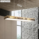 GobekUsa Modern LED Pendant Ceiling Light in Black - Multiple Sizes & Light Options Available
