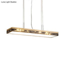 GobekUsa Modern LED Pendant Ceiling Light in Black - Multiple Sizes & Light Options Available