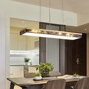 GobekUsa Modern LED Pendant Ceiling Light in Black - Multiple Sizes & Light Options Available
