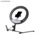 GobekUsa Modern Black LED USB Fill-in Flash Lamp with Metallic Shade