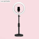 GobekUsa Black LED Make-Up Lamp with Phone Holder and Flash Light