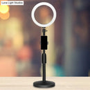 GobekUsa Black LED Make-Up Lamp with Phone Holder and Flash Light