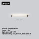 GobekUsa LED Strip Wall Lamp for Living Room Bedroom Ceiling, Modern Minimalist Atmosphere