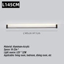 GobekUsa LED Strip Wall Lamp for Living Room Bedroom Ceiling, Modern Minimalist Atmosphere