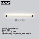 GobekUsa LED Strip Wall Lamp for Living Room Bedroom Ceiling, Modern Minimalist Atmosphere