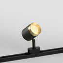 GobekUsa Black Aluminum LED Track Spotlight - Adjustable Luxury Ceiling Light Display