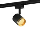 GobekUsa Black Aluminum LED Track Spotlight - Adjustable Luxury Ceiling Light Display