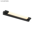 GobekUsa Modern Black LED Vanity Mirror Light Wall Mounted Lamp - Simple Straight Design with Warm/White Light