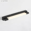 GobekUsa Modern Black LED Vanity Mirror Light Wall Mounted Lamp - Simple Straight Design with Warm/White Light