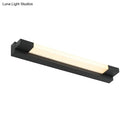 GobekUsa Modern Black LED Vanity Mirror Light Wall Mounted Lamp - Simple Straight Design with Warm/White Light