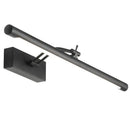 GobekUsa LED Vanity Wall Lamp 40/55cm Black Sconce for Bathroom Mirror & Bedroom
