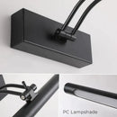 GobekUsa LED Vanity Wall Lamp 40/55cm Black Sconce for Bathroom Mirror & Bedroom