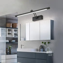 GobekUsa LED Vanity Wall Lamp 40/55cm Black Sconce for Bathroom Mirror & Bedroom