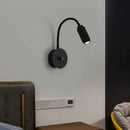 GobekUsa Adjustable Focus LED Wall Lamp with Dimming Switch