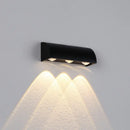Modern black led wall lamp bedroom waterproof lighting fixture by Decorbites