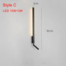 GobekUsa LED Wall Lamp: Modern Bedside Reading Light for Bedroom, Bathroom & Indoor Décor