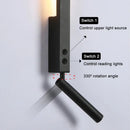 GobekUsa LED Wall Lamp: Modern Bedside Reading Light for Bedroom, Bathroom & Indoor Décor