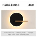 GobekUsa LED Wall Lamp with USB Charging Port and Switch - Indoor Lighting for Bedside
