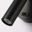 Modern black led wall lamps adjustable bedroom reading light by Decorbites