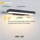 GobekUsa Dusk Dawn Motion Sensor Outdoor Wall Light Modern Sconces for House Garage Balcony
