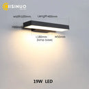 GobekUsa Dusk Dawn Motion Sensor Outdoor Wall Light Modern Sconces for House Garage Balcony